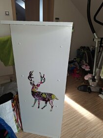Úložný regál, skříň pro boxy Ikea - 7