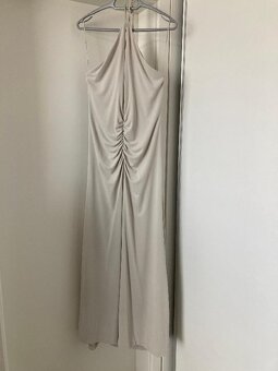 PLESOVÉ ŠATY S VÝSTŘIHEM A ŘASENÍM - nové - S a XL - 7