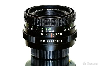 4x Pentacon M42 3,5/30, 1,8/50, 2,8/135, 4/200 TOP STAV - 7