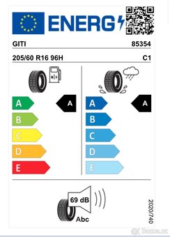 GITI GITISYNERGY H2 XL 205/60 R16 96H - 7
