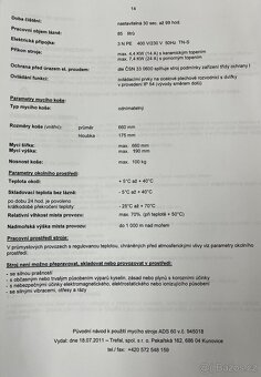 Myčka ADS 60 - 7