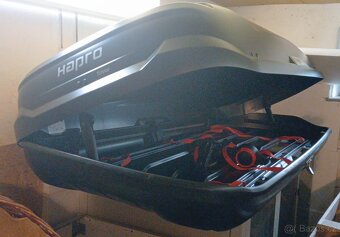 Střešní box / HAPRO Trivor 640 Anthracite (téměř jako nový) - 7