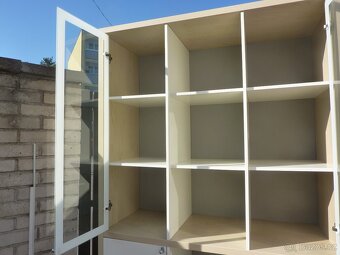 Ikea MAGIKER vitrina/úložná sestava trojdílná - 7