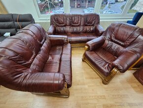 Kožená sedací souprava Romeo 3+2+1 - 7