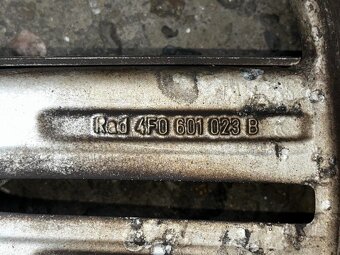 Original ALU kola Audi 18" 8J ET38 zimní pneu 225/55/R18 - 7