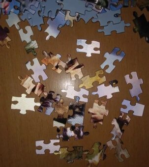 Puzzle - Vlčí rodina s 3D efektem - 7