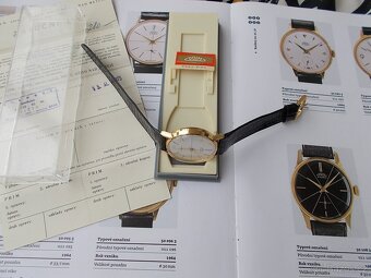 luxusni v kompletu vzacne hodinky prim brusel 1964 funkcni - 7