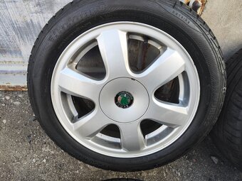 15"alu sada 5x100 origo Škoda Fabia Roomster Ibiza Polo - 7