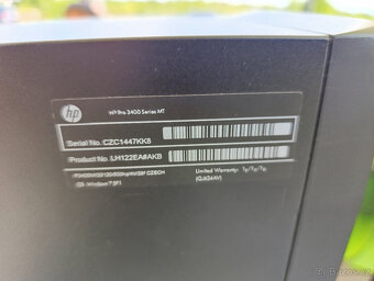 3ks HP počítače s licencí windows, - 7