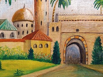 Obraz Josef Vydra, Orient olej na plátně 40x60 - 7