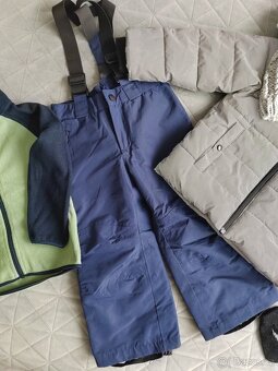Zimní komplet Lupilu bunda+lyžařské kalhoty a boty vel.27 - 7