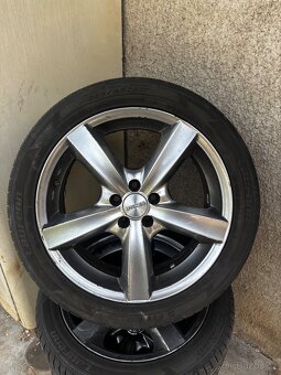 Alu kola 5x100 r17 225/45/17 letní pneu - 7