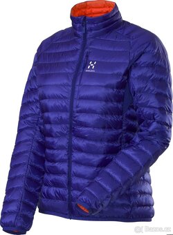 Lehká péřová bunda, originál Haglöfs Essens, vel. L - 7