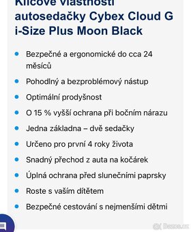 Cybex cloud G i size - 7