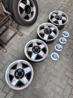 Alu Ronal r14, 4x100, na Škoda Favorit, Forman - 7