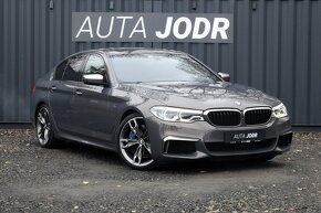 BMW M550i 340 kW,ČR,Webasto,Tažné,Masáže,2x kola,Ventilace - 7