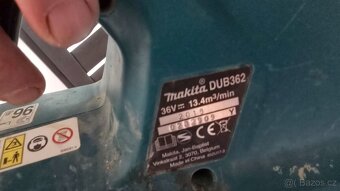 Prodám komplet Makita DUB362 - 7