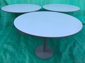 TECHO kancelářský stůl kulatý, kovová noha  (20 ks) - 7