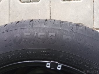 Rezervní kolo Continental 205/55 R16 plus kompletní sada na - 7