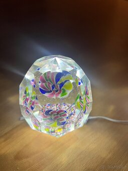 Starožitné skleněné těžítko - 7