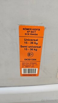 Dětská autosedačka Britax Romer Kidfix isofix - 7
