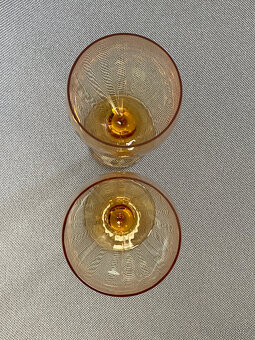 Moser 2x sklenice Optic 350ml, topasové sklo - 7