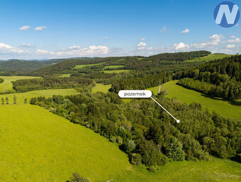 Horní Dlouhá, pozemek 8.880 m2 - 7