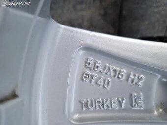 Kola zimní Škoda Fabia 4 15 5X100 ET40 185/65 R15 - 7