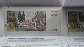 Pamětní bankovka + narozeninová kartička J. Jágr - 7
