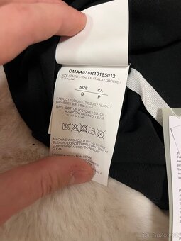 Off-White Černo-Žluté Pánské Tričko - 7