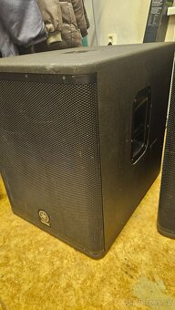 2x YAMAHA dxs 15 aktivní subwofer reprobox dřevo basový box - 7