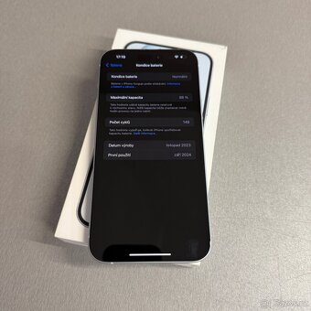 iPhone 15 Plus 128GB modrý, jako nový, 12 měsíců záruka - 7