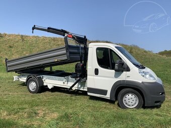Fiat Ducato 3.0TDi novy sklápěč +Hiab 1.3t - 7