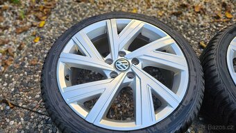 Alu kola VW Bergamo r18 + nové celoročky 225/40 - 7