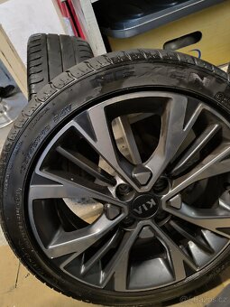 Alu kola Kia Picanto 4x100 r16 Originál, pneu 195/45/16 - 7