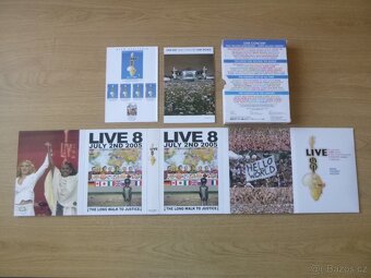 4 dvd LIVE AID (1985) + 4 dvd LIVE 8 (2005) - 7