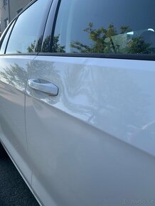 Přední pravé dveře VW Golf 7 bílé - 7