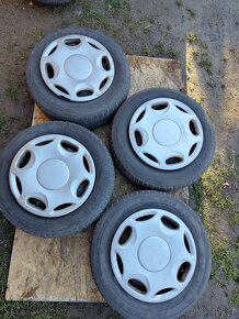 4x plechové kola Renault Laguna I 4x100 R14 - 7