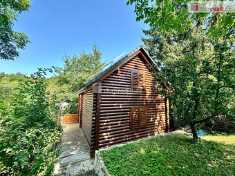 prodej srubové chaty, 50m2, s pozemkem 818m2, Slaný - 7