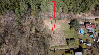 Prodej zahrady v Janovicích u Sušice 782 m2 - 7