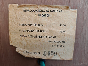 Tesla 1PF06708 - velké reprosoustavy - 7