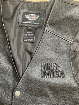Harley Davidson Kožená vesta - 7