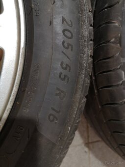 Ford Focus, Mondeo alu 16 + letní 205/55/16. - 7