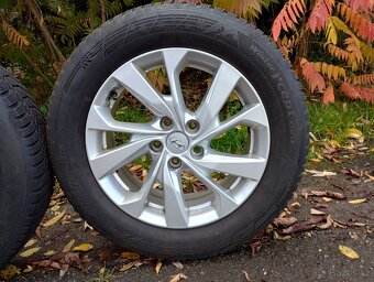 Originál ALU kola Hyundai Tucson R17 + zimní pneu - 7