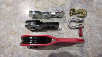 Kladka 2T,4T a 8T a lesnický hák pro těžbu dřeva - 7