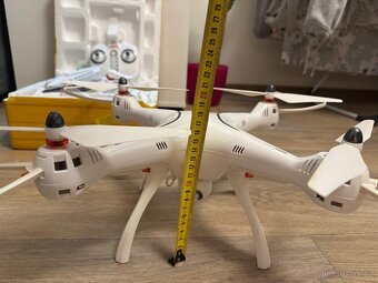 Velký dron Syma X8pro TOP STAV 4x baterie,mnoho ND - 7
