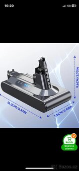 Náhradní baterie Dyson - 7