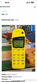 Retro Nokia 5110 vše originál Nokia - 7