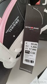 Nové dámské boty Retro Jeans, velikost 37 - 7