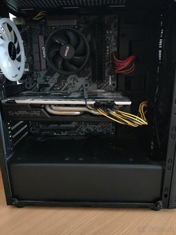 "Herní PC" Ryzen 5 5500/GPU 8GB/ 16GB DDR4 / 2x SSD / W11 - 7
